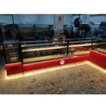 Fırın veya Unlu Mamüller Komple Set Kırmızı Mobilya Desenli - Görsel 3