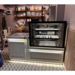 Bankolu Kebap Meze Dolabı Gri Lake Mobilyalı
