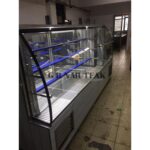 Kebap ve Meze Dolabı Bombe Camlı Paslanmaz Model - Görsel 2
