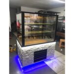 Pasta Dolabı Doğal Taş Desenli - Görsel 2