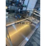 Pilav Tezgahı 4 Çorbalıklı Tabelalı Ahşap Desenli - Görsel 5