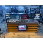 Pilav Tezgahı 4 Çorbalıklı Tabelalı Ahşap Desenli - Görsel 3