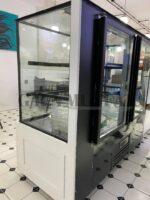 Pasta Teşhir Reyonu Beyaz Lake Mobilyalı - Görsel 12