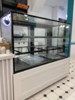 Pasta Teşhir Reyonu Beyaz Lake Mobilyalı - Görsel 3