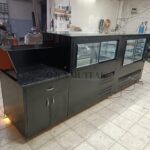 Pasta ve Çikolata Teşhir Dolabı Ahşap Desenli - Görsel 5