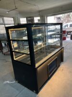 Pasta Teşhir Dolabı Siyah Renkli - Görsel 3