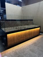 Ekmek Tezgahı Ahşap Desenli - Görsel 2