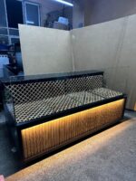 Ekmek Tezgahı Ahşap Desenli - Görsel 3