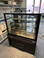 Pasta Dolabı Düz Siyah 100Cm - Görsel 2
