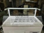 Salat Bar Mermer Yüzey Beyaz Renkli - Görsel 5