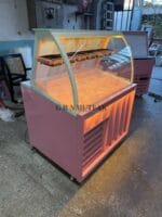 Bombe Camlı Pembe Waffle Dolabı - Görsel 2